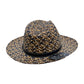 Sombrero Fedora Marrón Exclusivo A Mano
