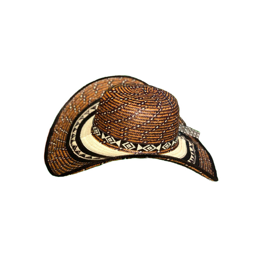Sombrero Marrón 15 Fibras Artesanal MY