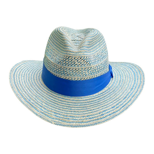 Sombrero Panameño Azul Fino Calidad MY