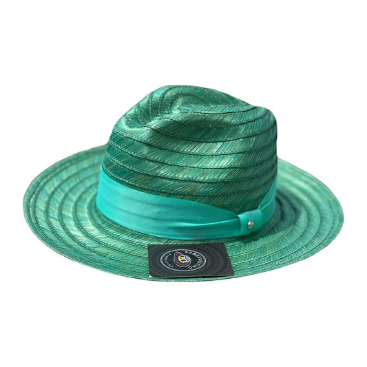 Sombrero Vueltiao Fedora De Lujo Verde MY