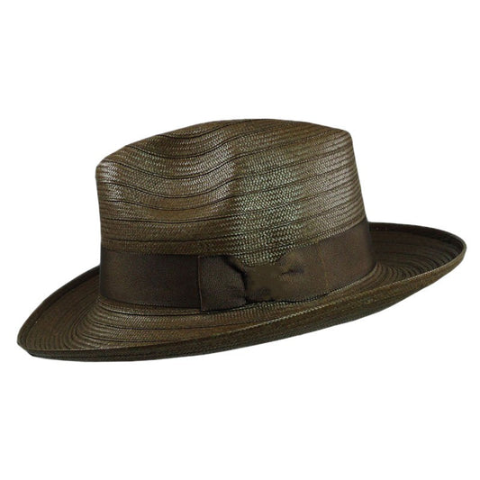 Sombrero Vueltiao Fedora Tejido Fino Marron Oscuro MY