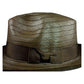 Sombrero Vueltiao Fedora Tejido Fino Marron Oscuro
