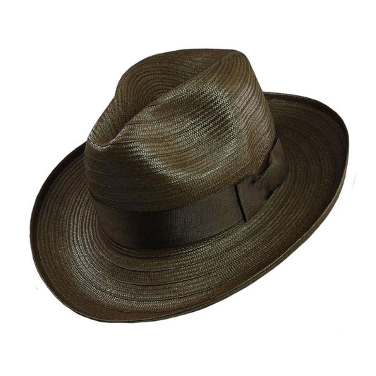 Sombrero Vueltiao Fedora Tejido Fino Marron Oscuro MY